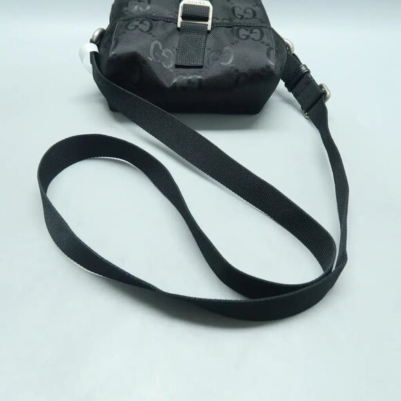 GUCCI Black Cloth Shoulder Bag 719-020725 - Picture 7 of 12